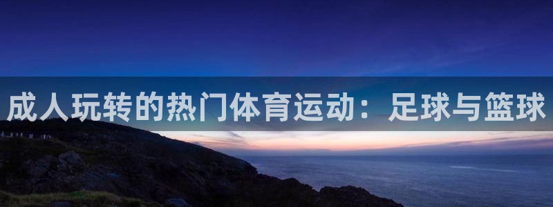 成人玩转的热门体育运动：足球与篮球